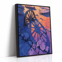 Wagon Wheel, Desert Sunset Shadow