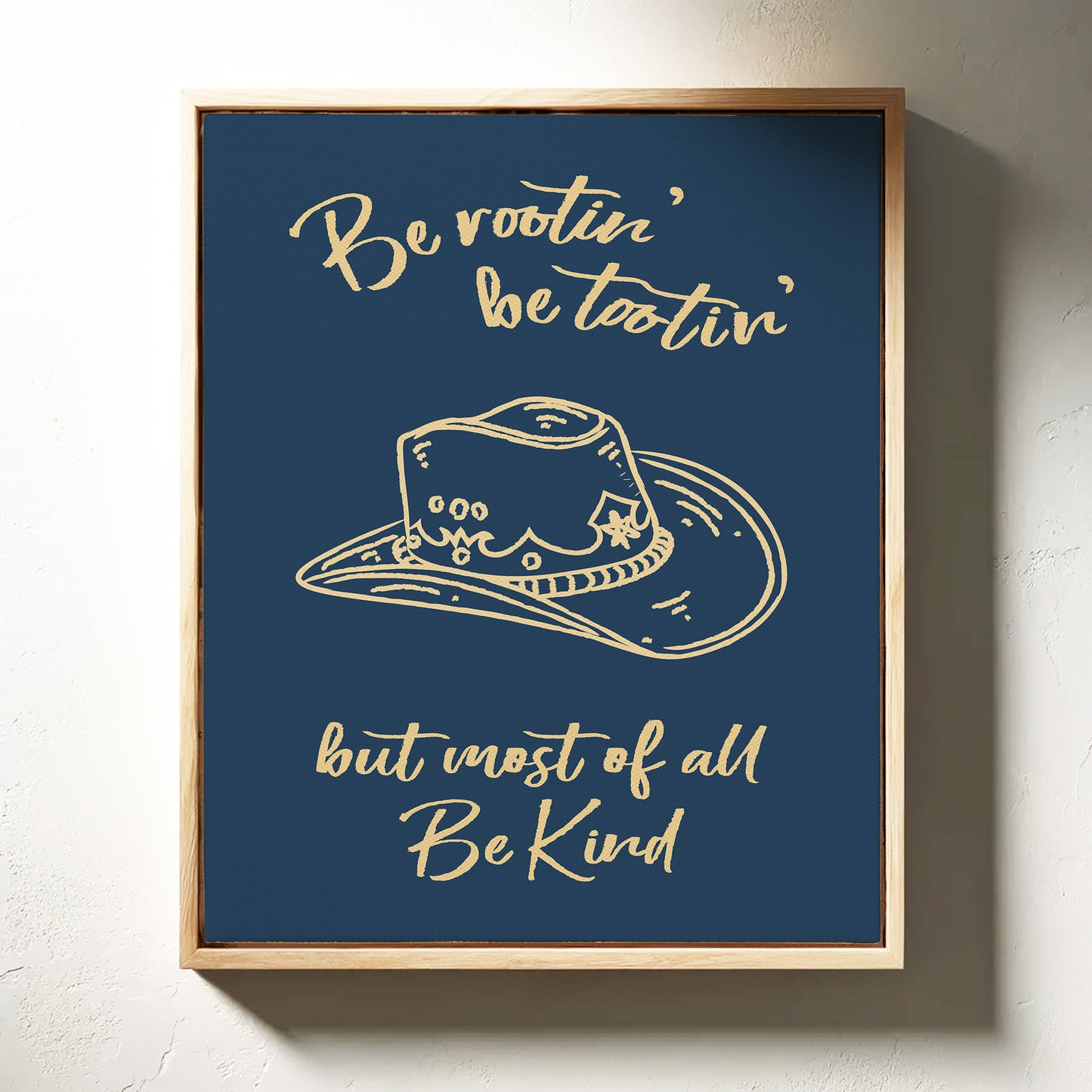 Cowboy Wisdom Writes In Gold