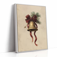 Golden Bell Rings Through Winter's Light