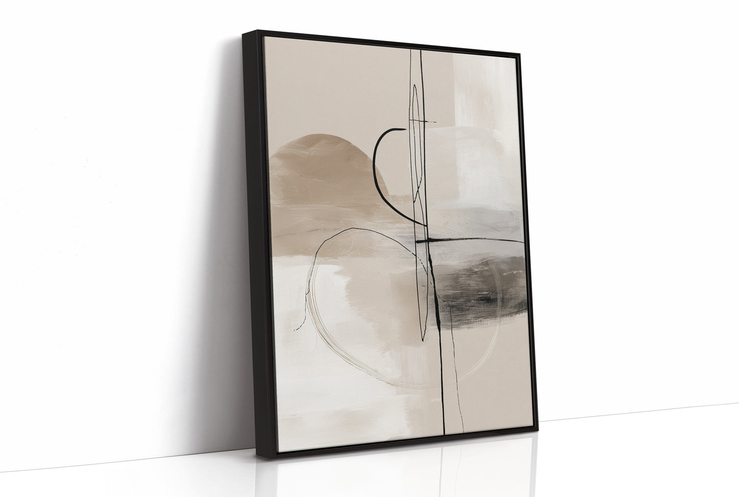 Lines Dance Through Morning Light