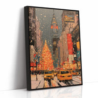 Winter in Manhattan: Chrysler Lights