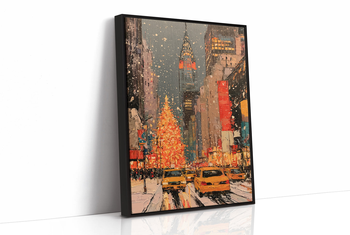 Winter in Manhattan: Chrysler Lights