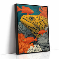 Moray Among the Reef