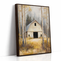 Aspen Sentinels Guard Forgotten Barn
