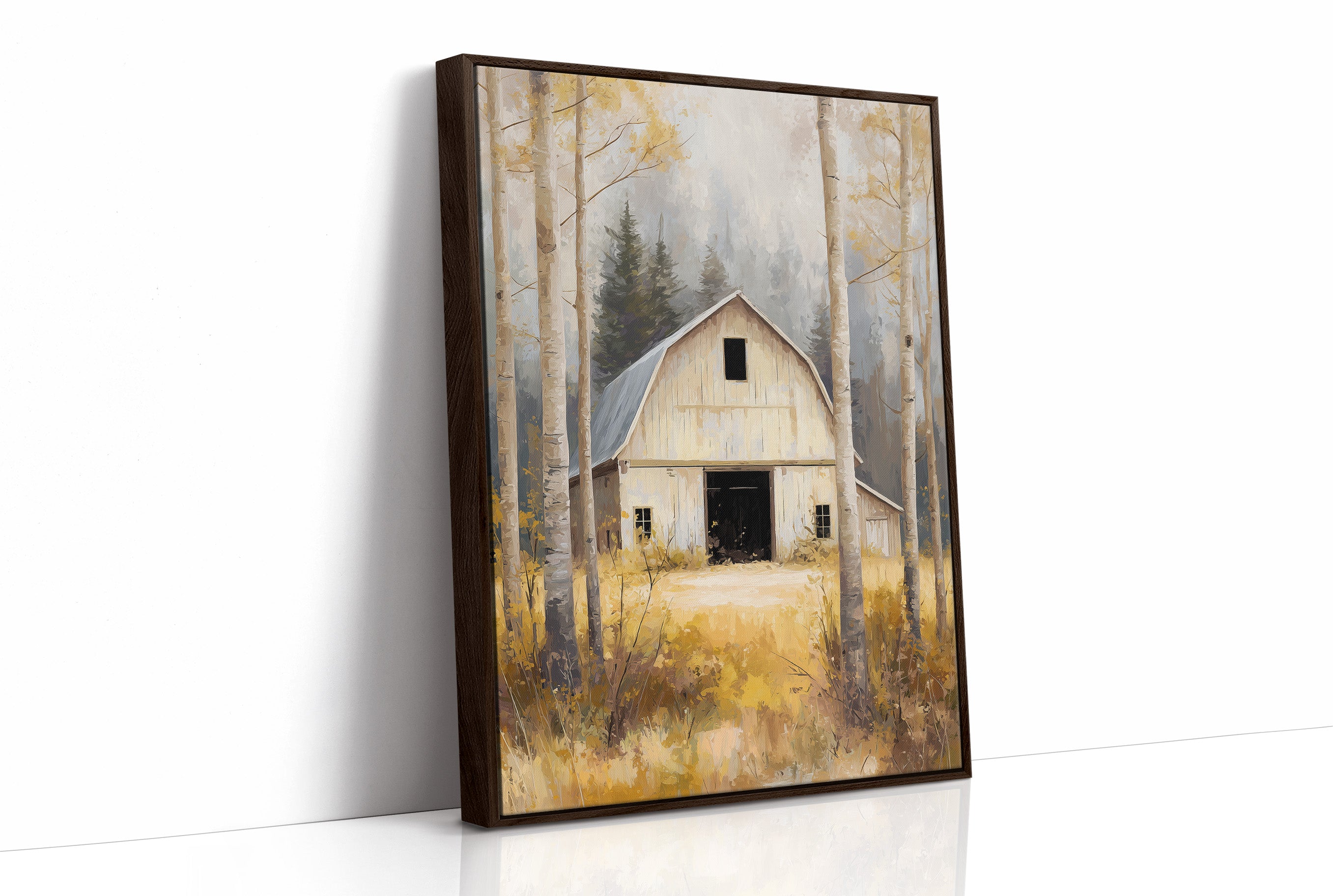 Aspen Sentinels Guard Forgotten Barn