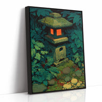 Stone Lantern in the Undergrowth