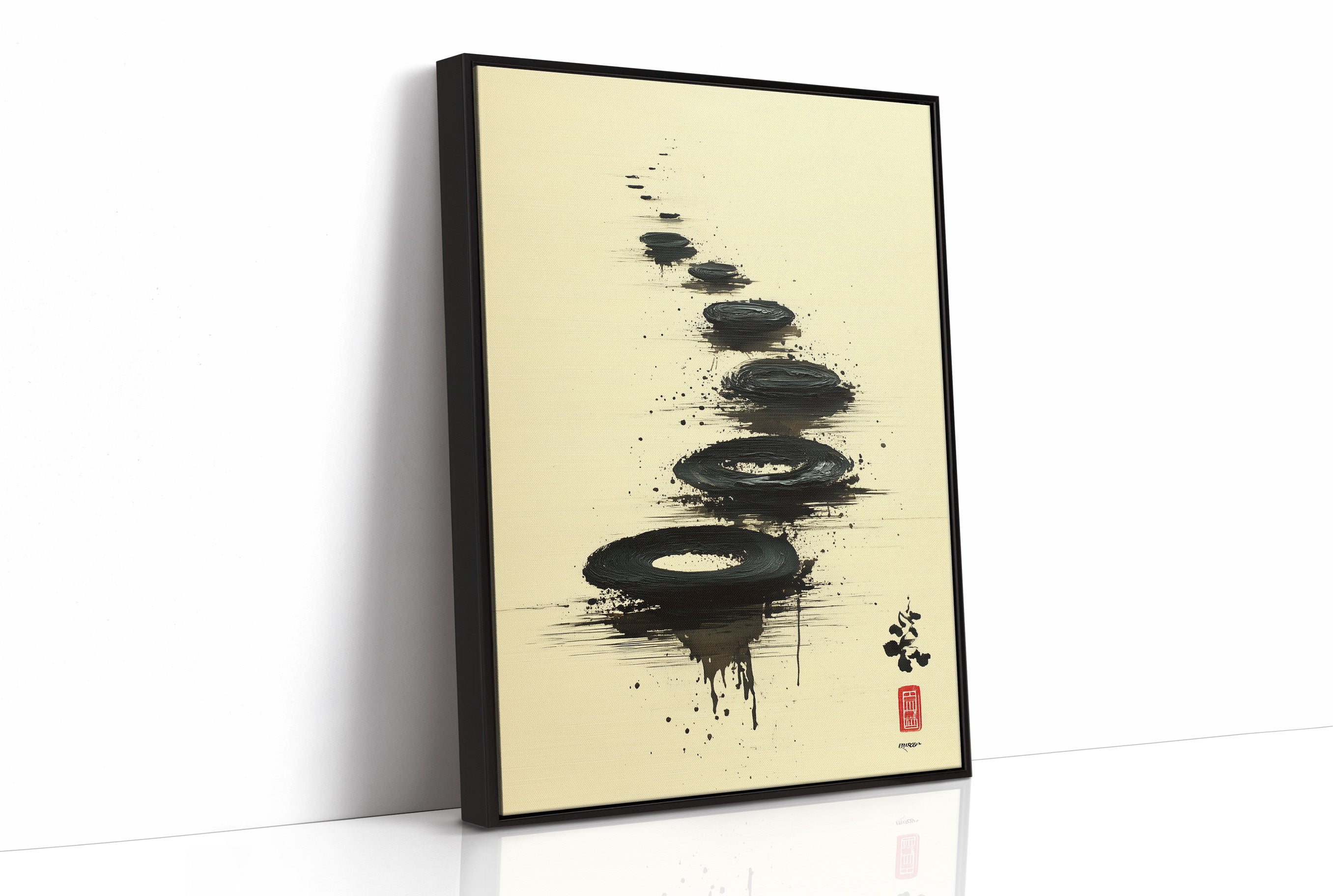 Ink Stones Shape The Silence