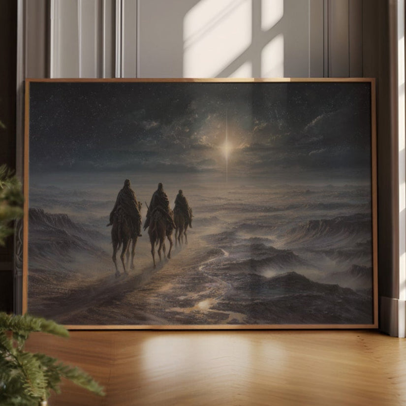 Three Kings Follow Heaven's Light