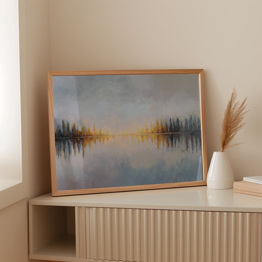 Morning Light Kisses the Water