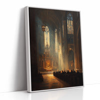 Sacred Light Bathes Ancient Prayers