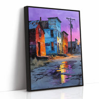 Ghost Town at Dusk