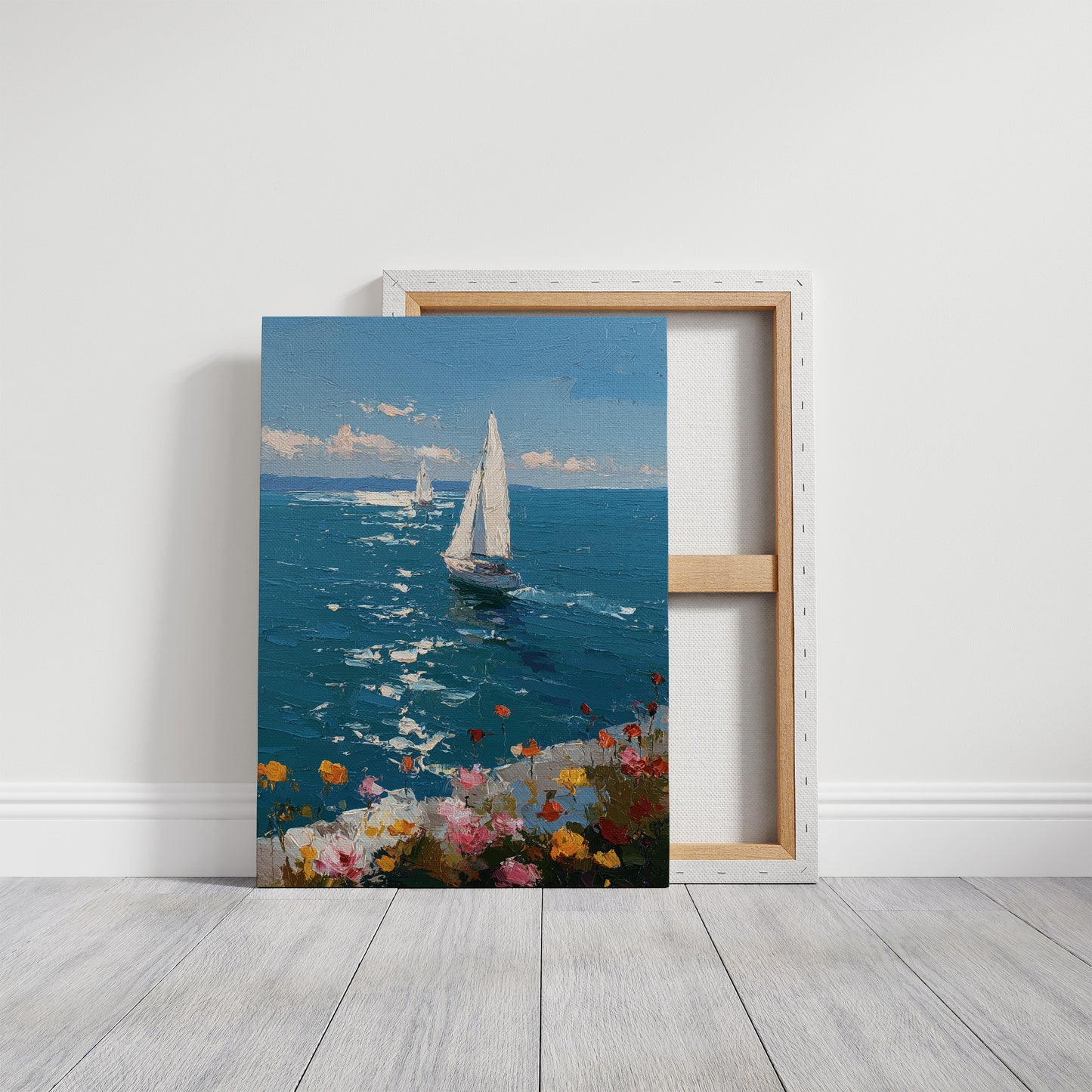 Where the Cliffs Bloom Toward Open Water