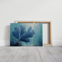 Blue Coral Dances With Light