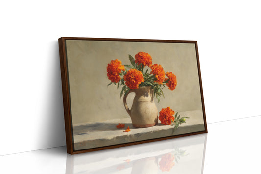 Marigolds in Quiet Light