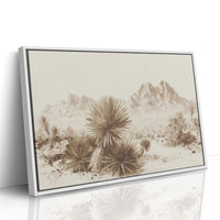 Yucca Blooms Pierce Desert Dawn