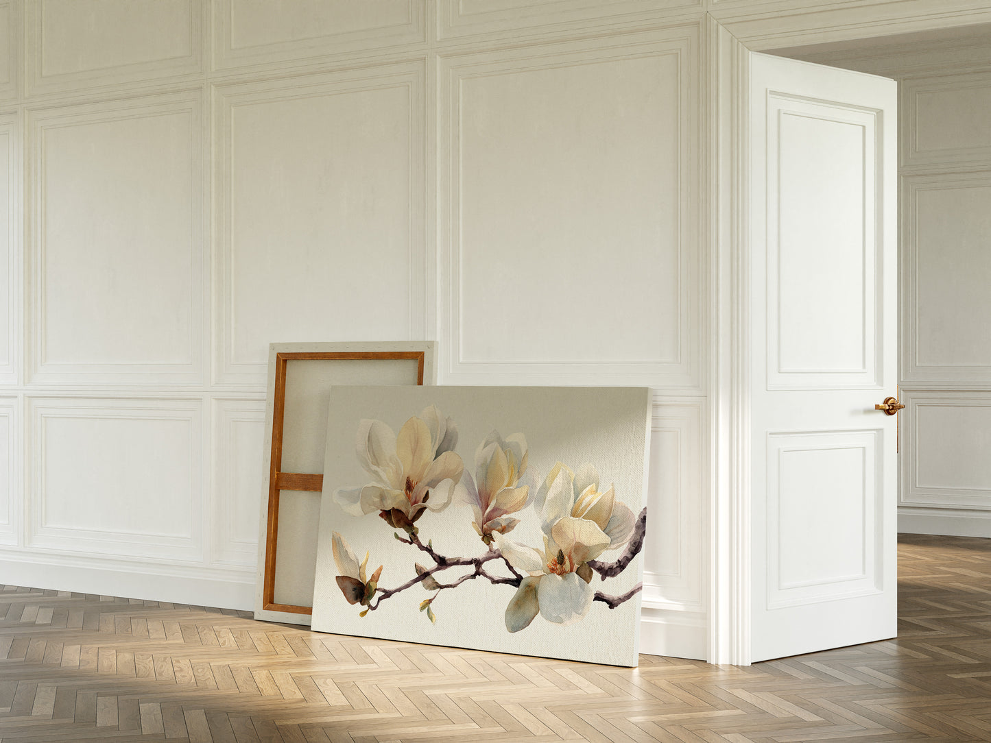 Magnolias Dance Their Morning Song