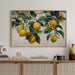 Sunlit Lemons Dance Among Leaves