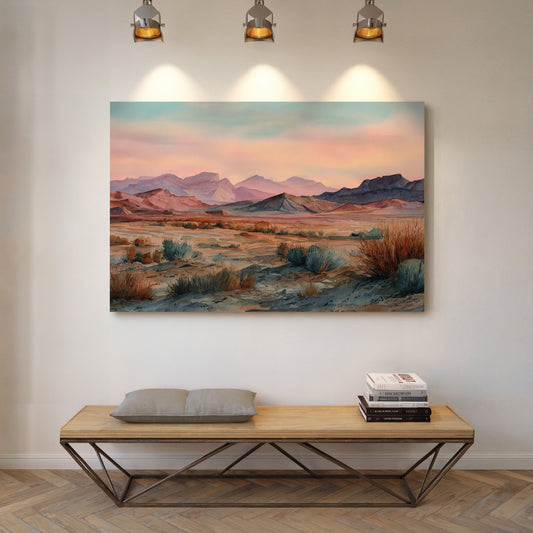 Dawn Paints The Desert's Wild Heart