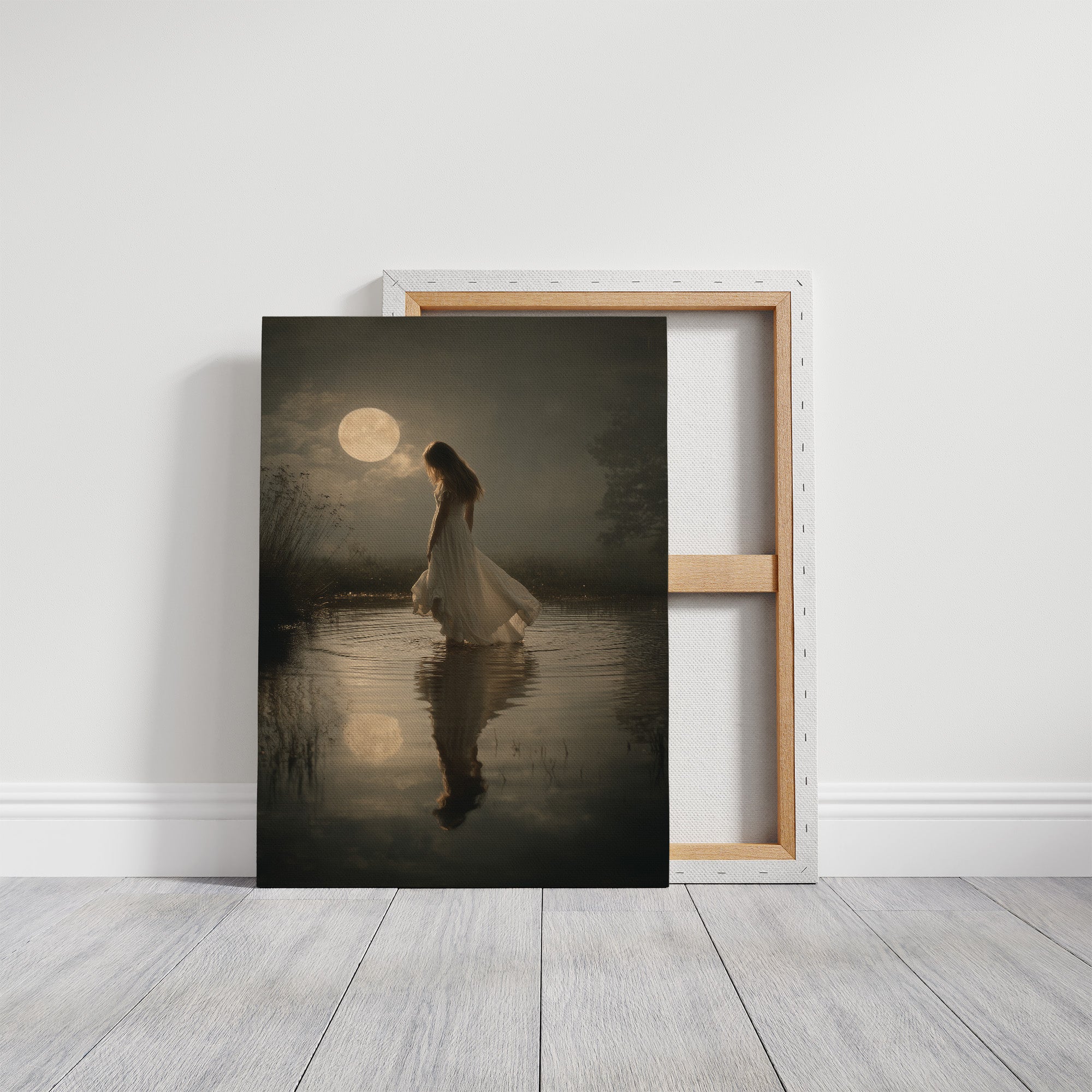 Moonlit Waters Carry Her Dreams