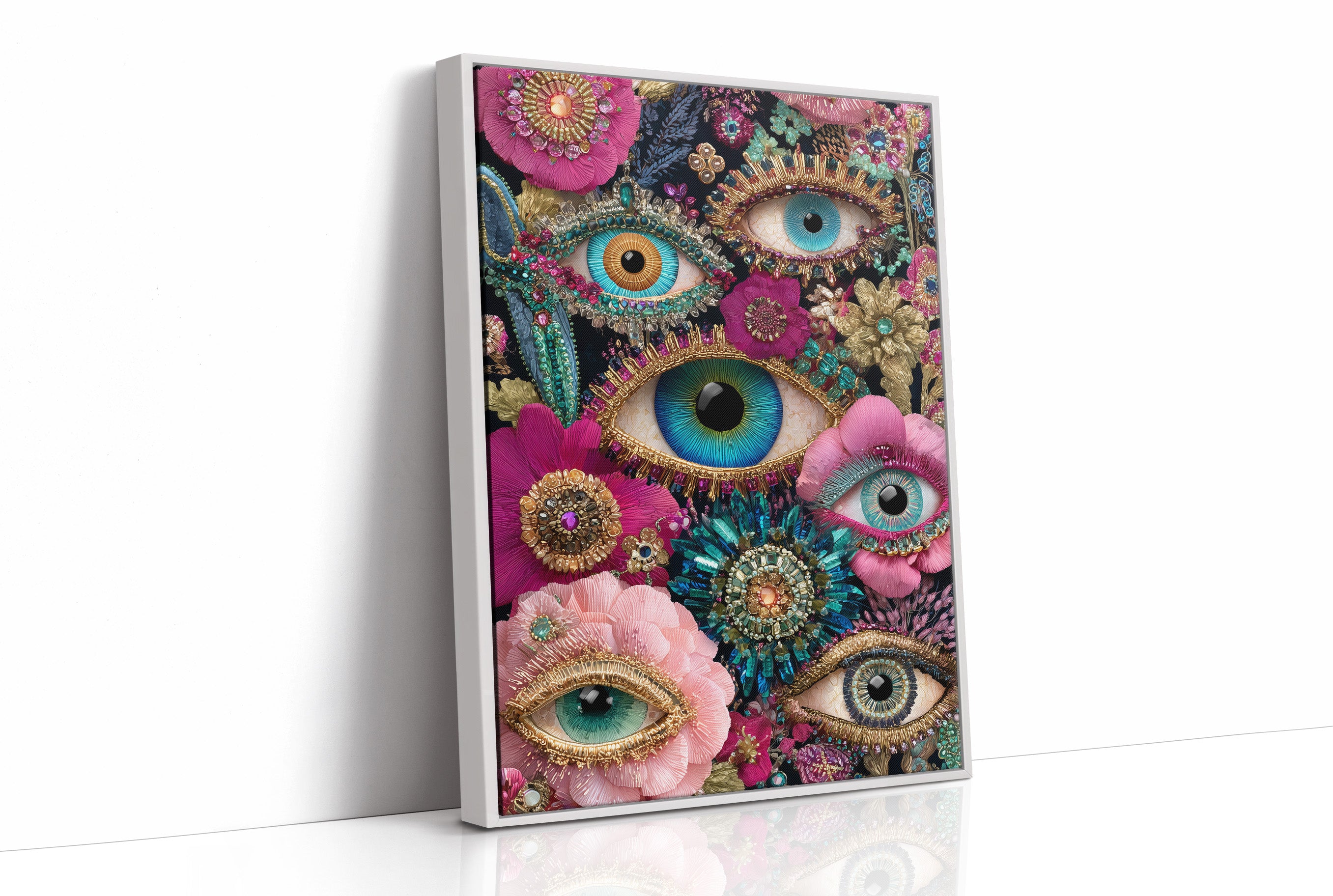 Gilded Eyes in Bloom