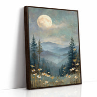 Celestial Lullaby Over Misty Valleys
