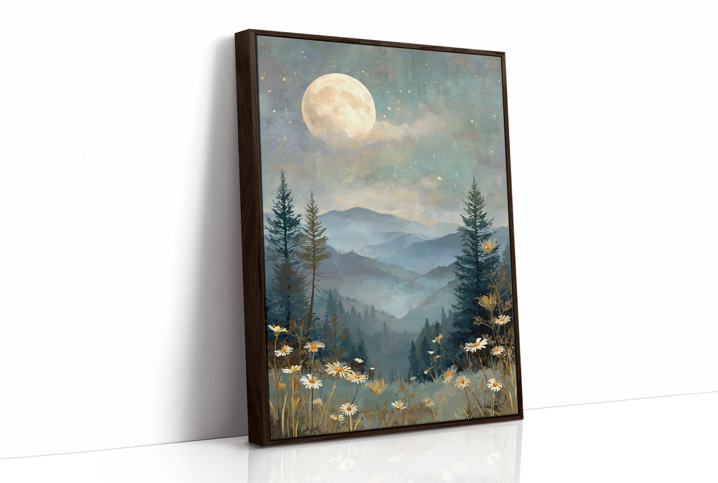 Celestial Lullaby Over Misty Valleys