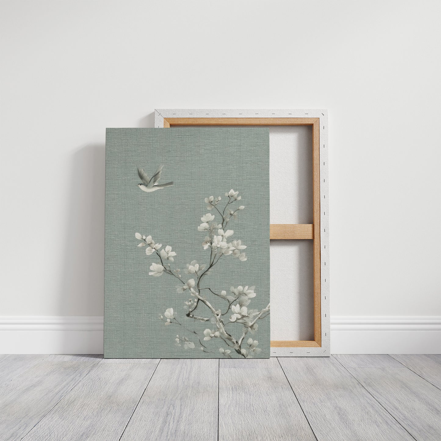 Soft Blossoms On Morning Linen