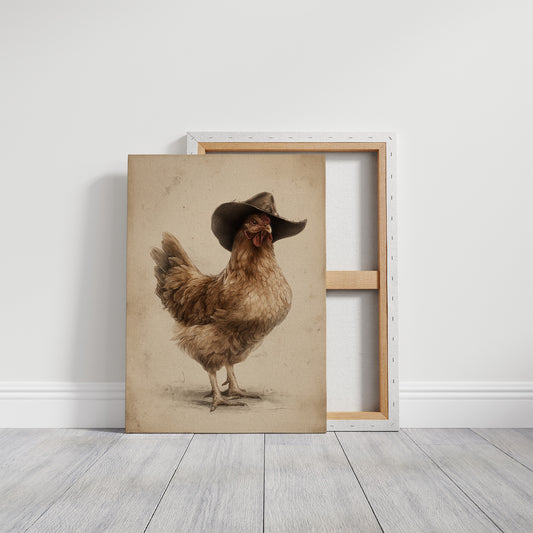 Barnyard Boss At High Noon