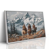 Three Riders Face Winter's Crown