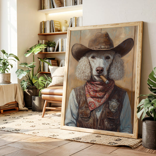High Noon Poodle Sheriff