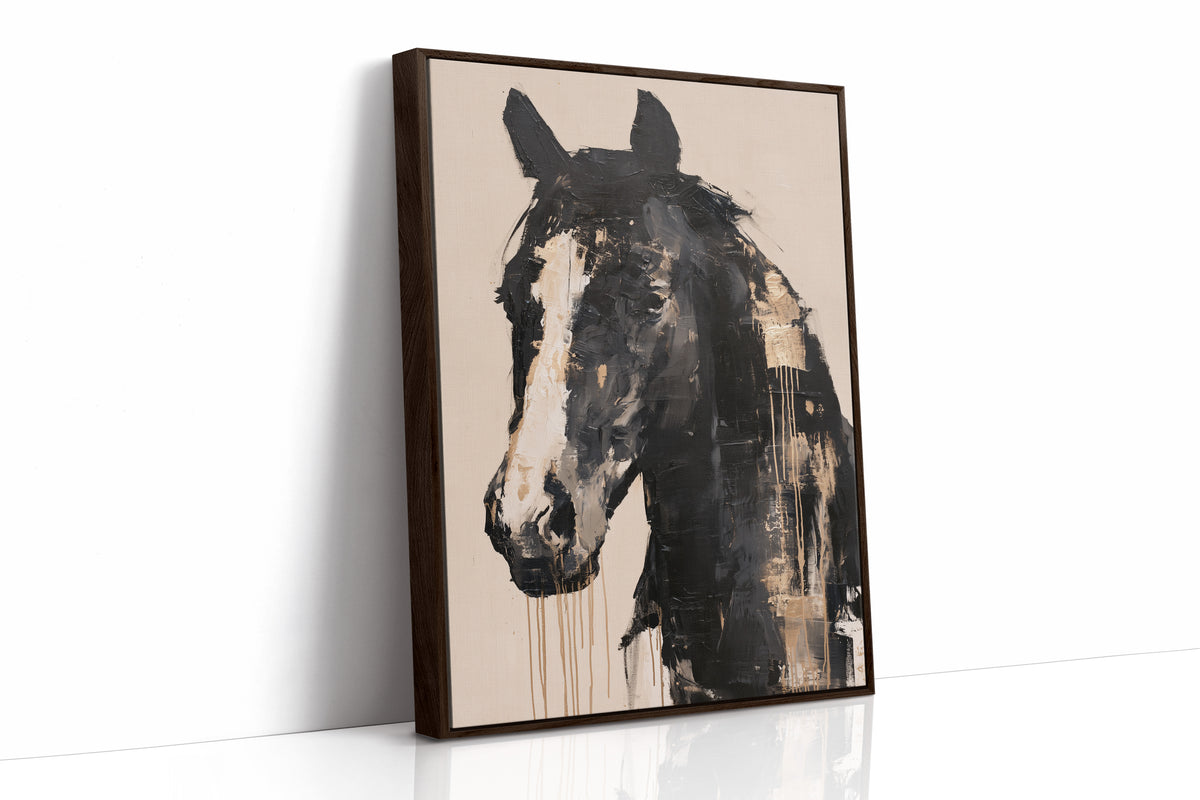 Black Horse, Raw Canvas, No Apologies