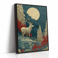 The Stag Stood Still for the Moon