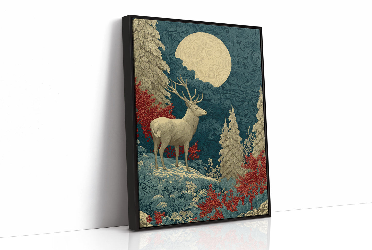 The Stag Stood Still for the Moon