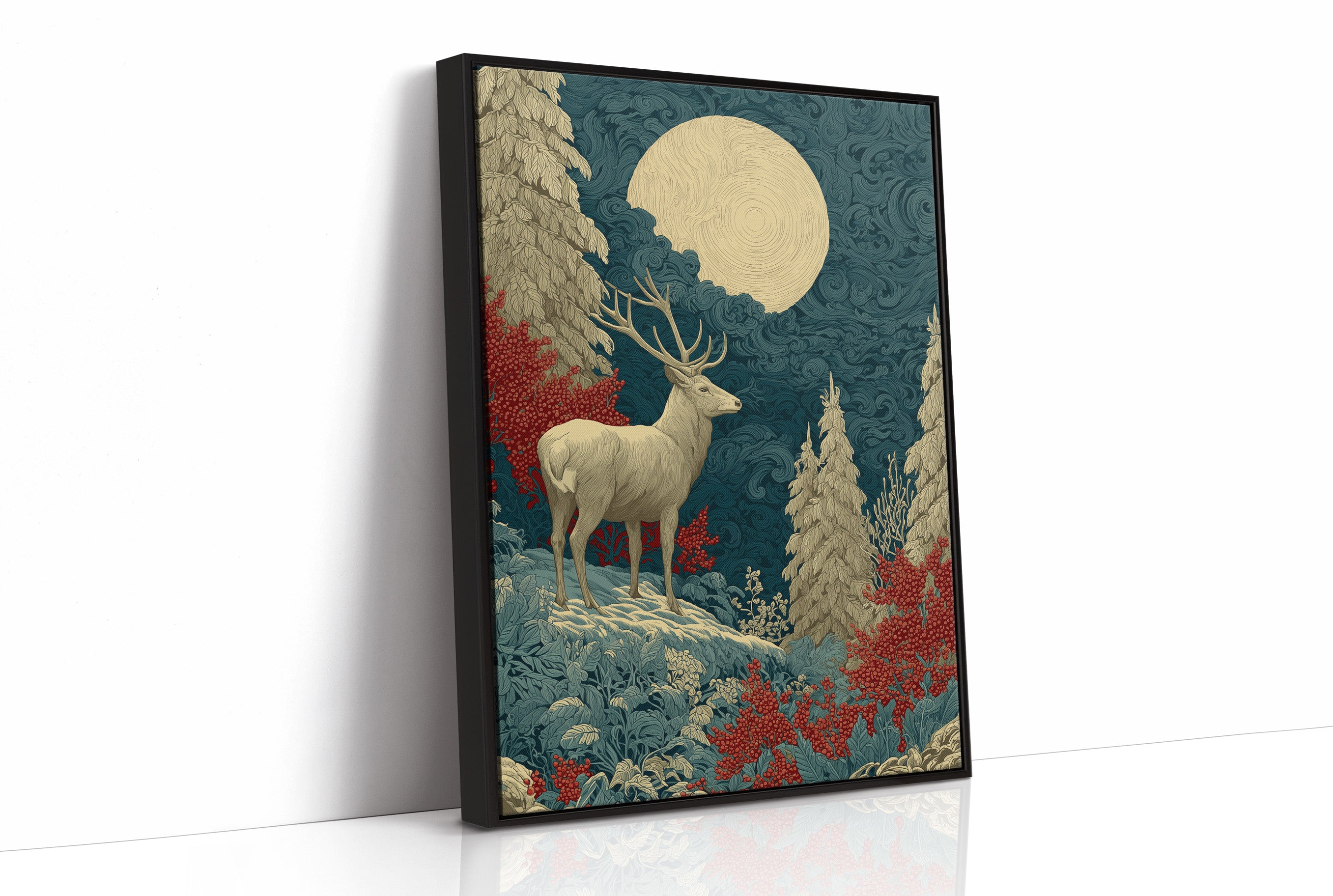 The Stag Stood Still for the Moon