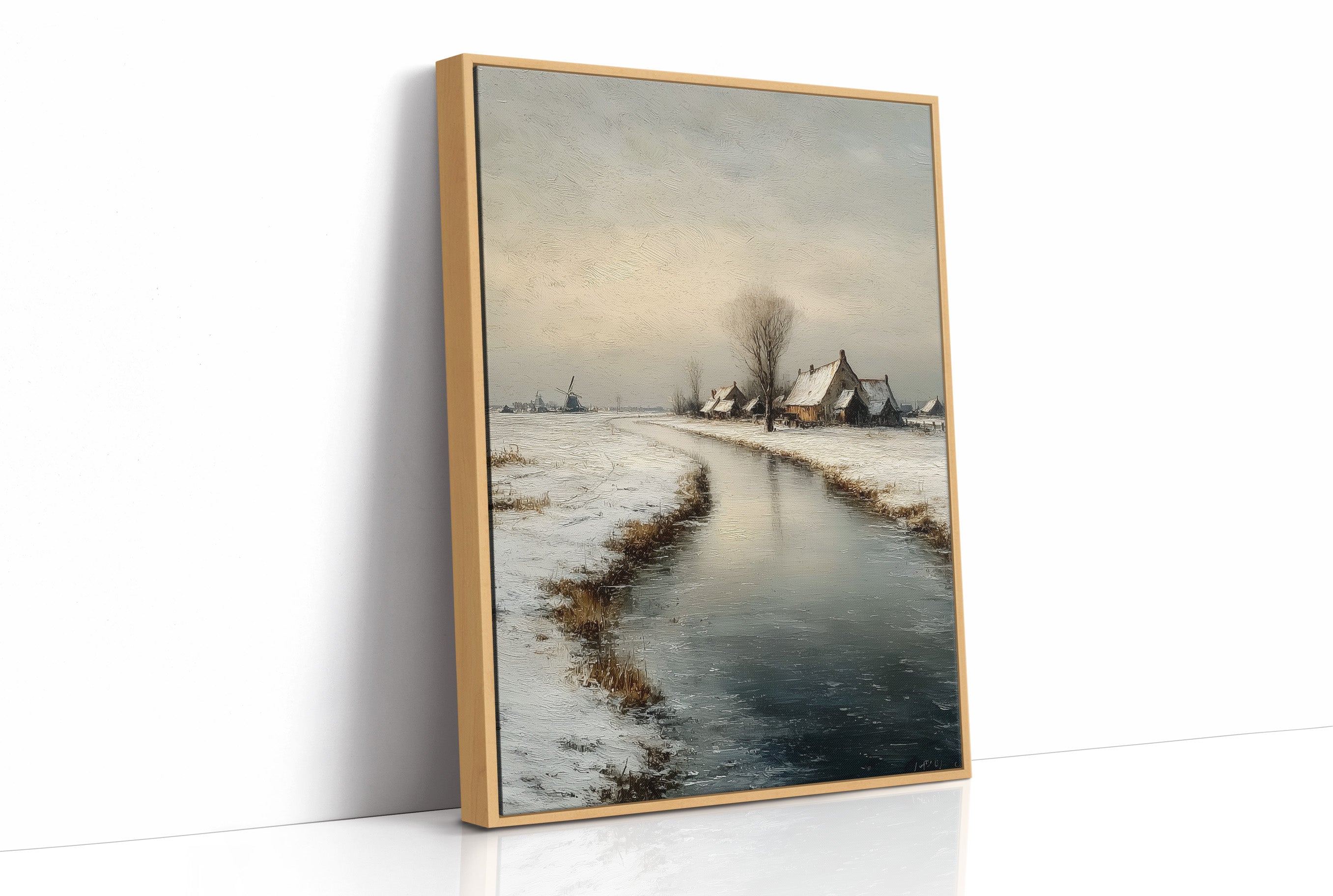 Winter on the Dutch Polder