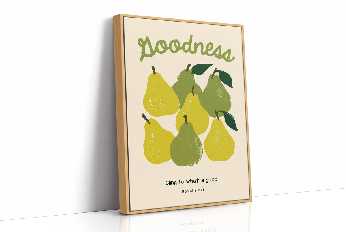 Goodness Beyond Com-Pear-Ison