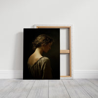 Golden Light On Timeless Portrait