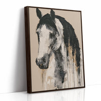 Drip Painted Stallion Study