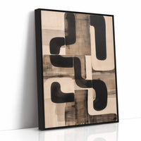 Modern Paths Cross In Neutral Light