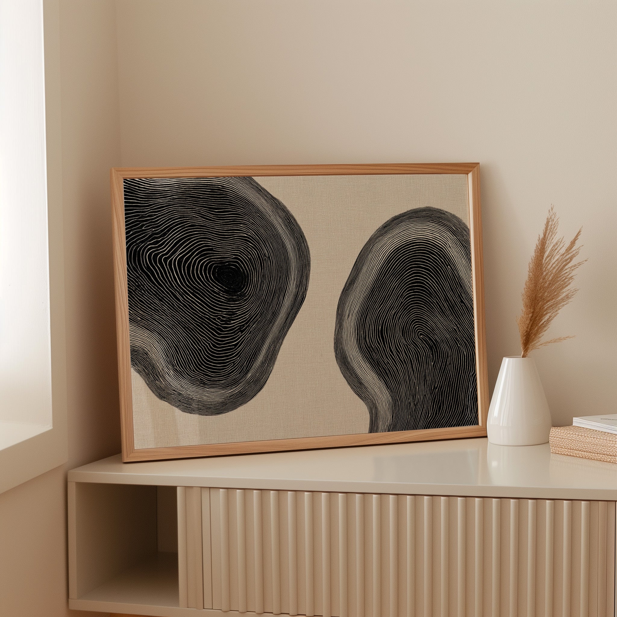 Contours of Nature's Embrace