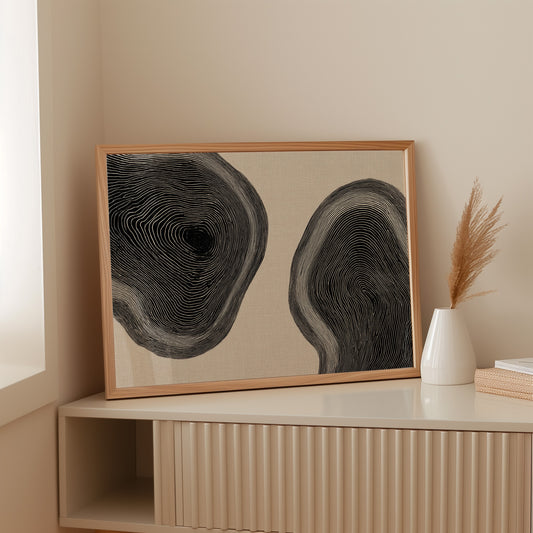 Contours of Nature's Embrace
