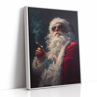 Rebel Claus Takes A Smoke Break