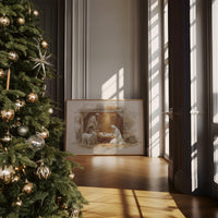 Sacred Light Illuminates Winter's Night