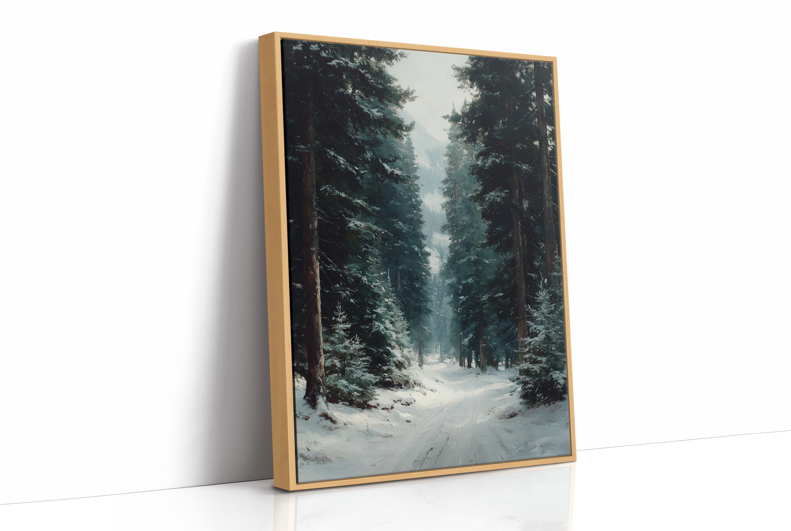 The Quiet Snowbound Road
