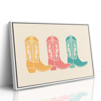 Pastel Boots March Forward Together