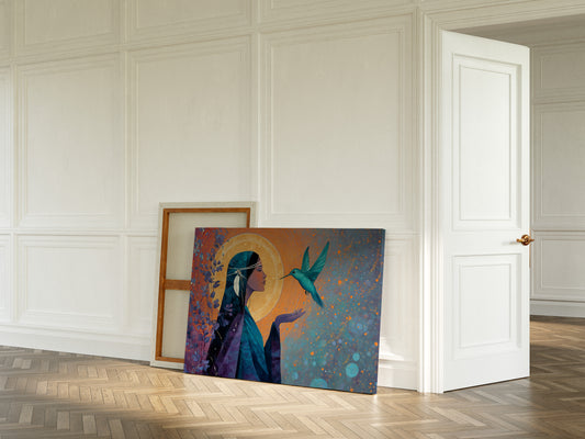 Sacred Dance Of Hummingbird Light