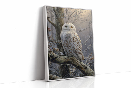 Arctic Wings Meet Winter Woods