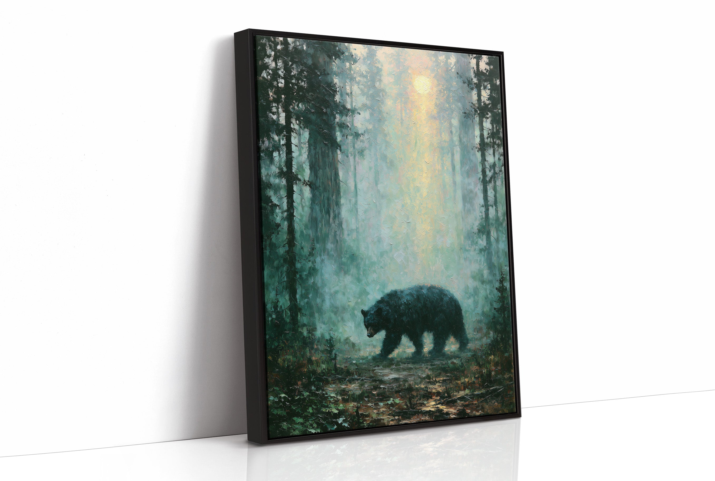 Bear Crossing at First Light