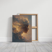 Celestial Profile In Golden Hour