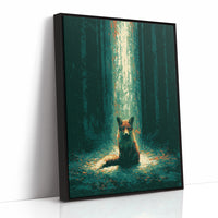 Fox in the Amber Beam
